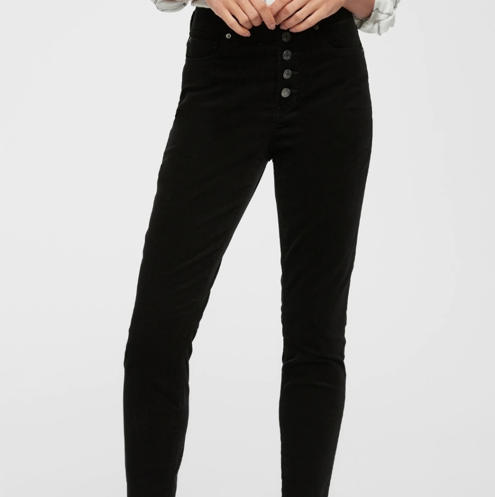 Gap corduroy high rise skinny jeans